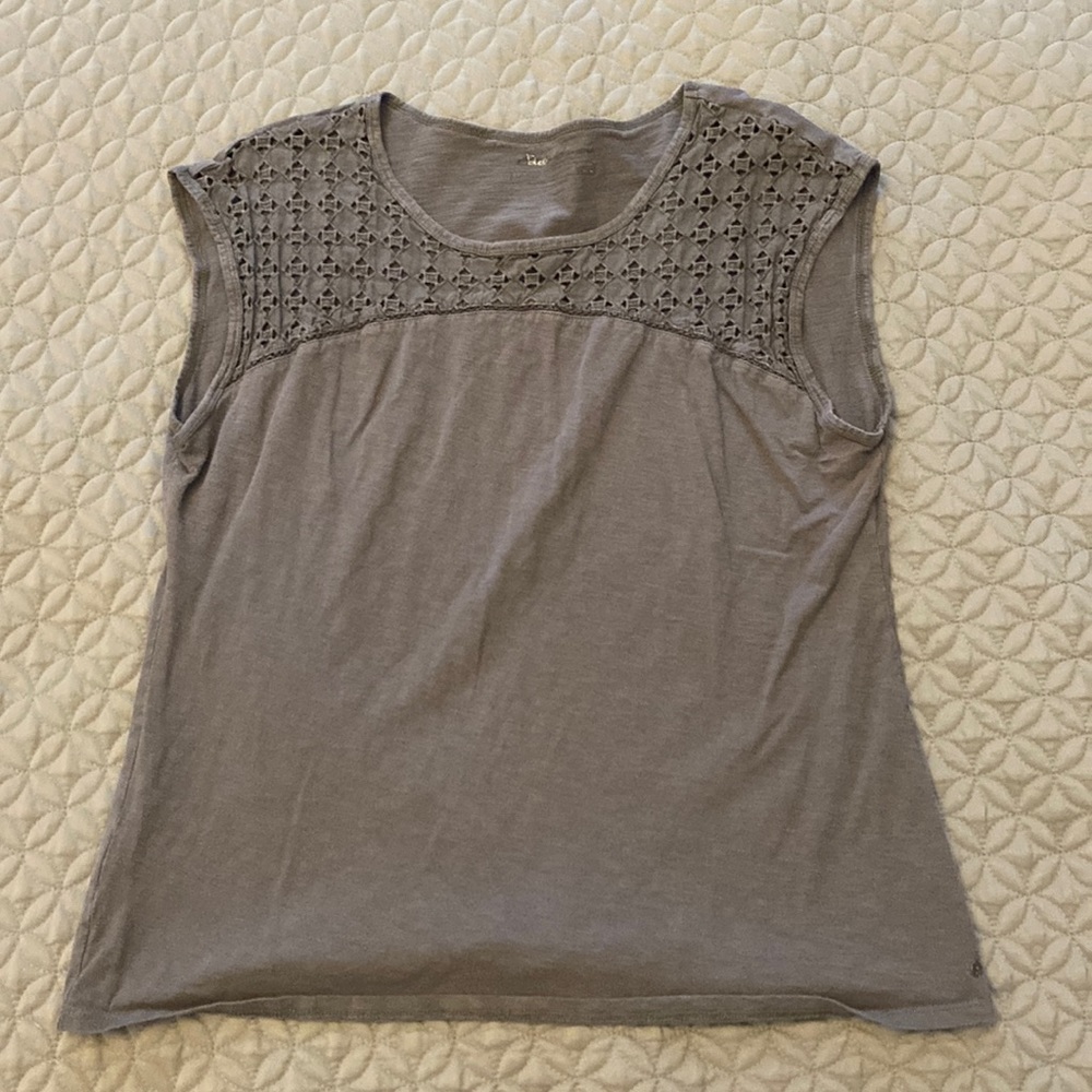 Lace-detailed Top
